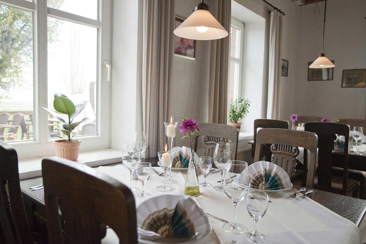Am Heverstrom, Hotel Garni Đảo Đảo Nordstrand Ngoại thất bức ảnh